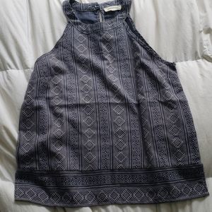 Anthro szS Monteau sleeveless cotton blouse